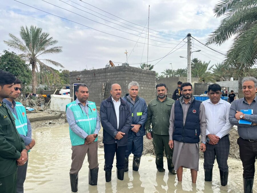 بارندگی‌های سیل‌آسای سیریک؛ مددجویان بهزیستی نیازمند کمک فوری و نگاه ویژه مسئولان استانی