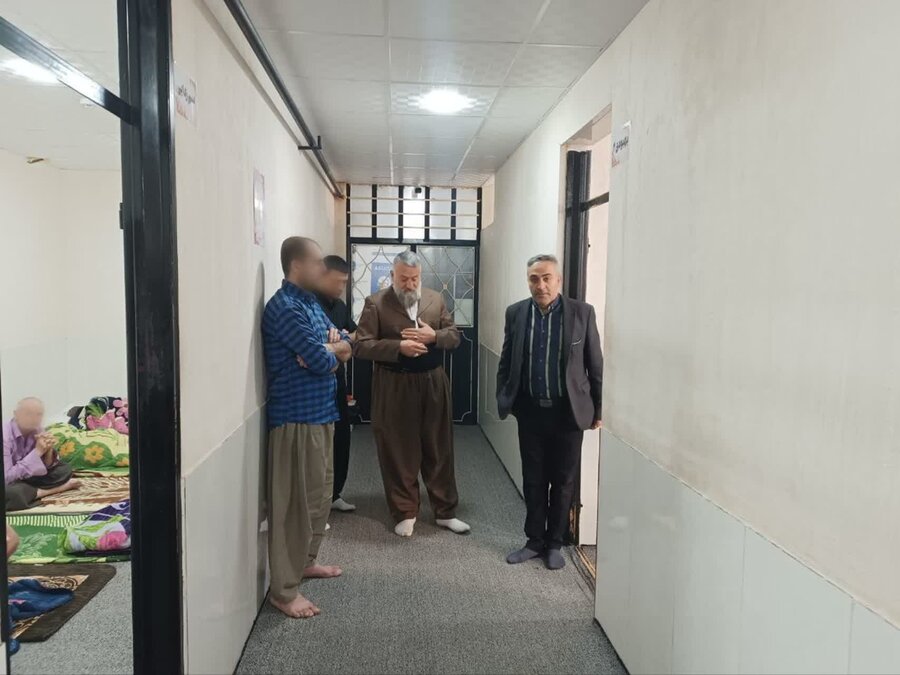 بازدید رئیس بهزیستی بانه از مرکز ترک اعتیاد «سوگند»