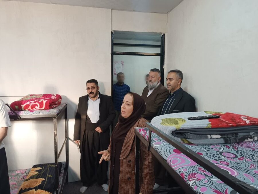 بازدید رئیس بهزیستی بانه از مرکز ترک اعتیاد «سوگند»