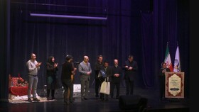 علیرضا محمدی نشان بین‌المللی نوروز را دریافت کرد