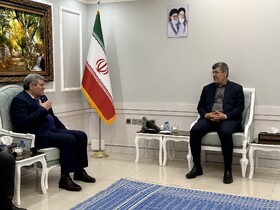 دیدار سید جواد حسینی معاون وزیر و رئیس بهزیستی کشور و هیئات همراه با استاندار