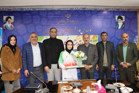 گزارش تصویری ا مراسم تقدیر از قهرمانان مسابقات پاراآسیایی جوانان ،مدال آوران وورزشکاران نخبه