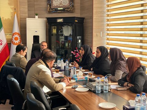دیدار رئیس و کارشناسان اداره فناوری اطلاعات بهزیستی فارس با سرپرست جدید بهزیستی استان