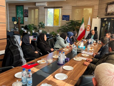 دیدار معاون مشارکت‌های مردمی با سرپرست بهزیستی استان فارس