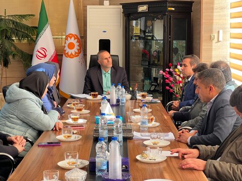 دیدار معاون مشارکت‌های مردمی با سرپرست بهزیستی استان فارس