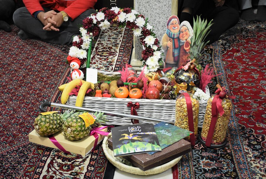 رفتن به پیشواز یلدا با حضور امام جمعه