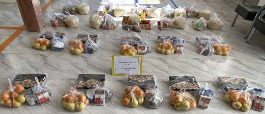 توزیع بسته‌های معیشتی یلدایی توسط مرکز مثبت زندگی بهزیستی شاهین‌دژ