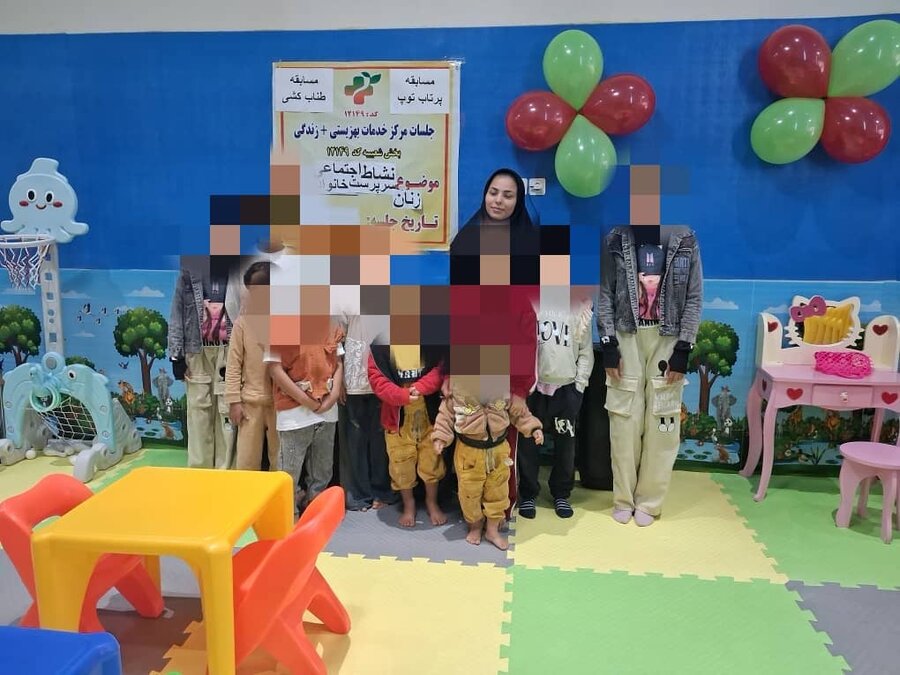 اجرای طرح نشاط اجتماعی بهزیستی شهرستان شوشتر با محوریت زنان سرپرست خانوار