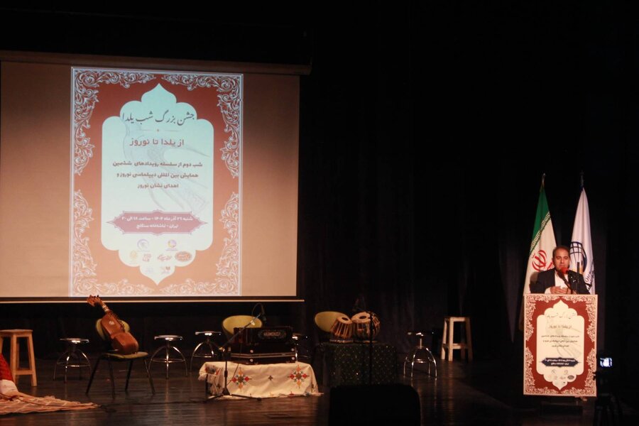 علیرضا محمدی نشان بین‌المللی نوروز را دریافت کرد