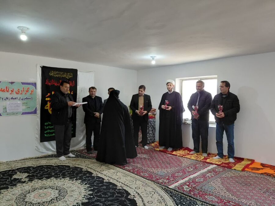 بیله سوار| بازدید مسئولان از اجرای طرح «پازک» در روستای مرزی مرادلو