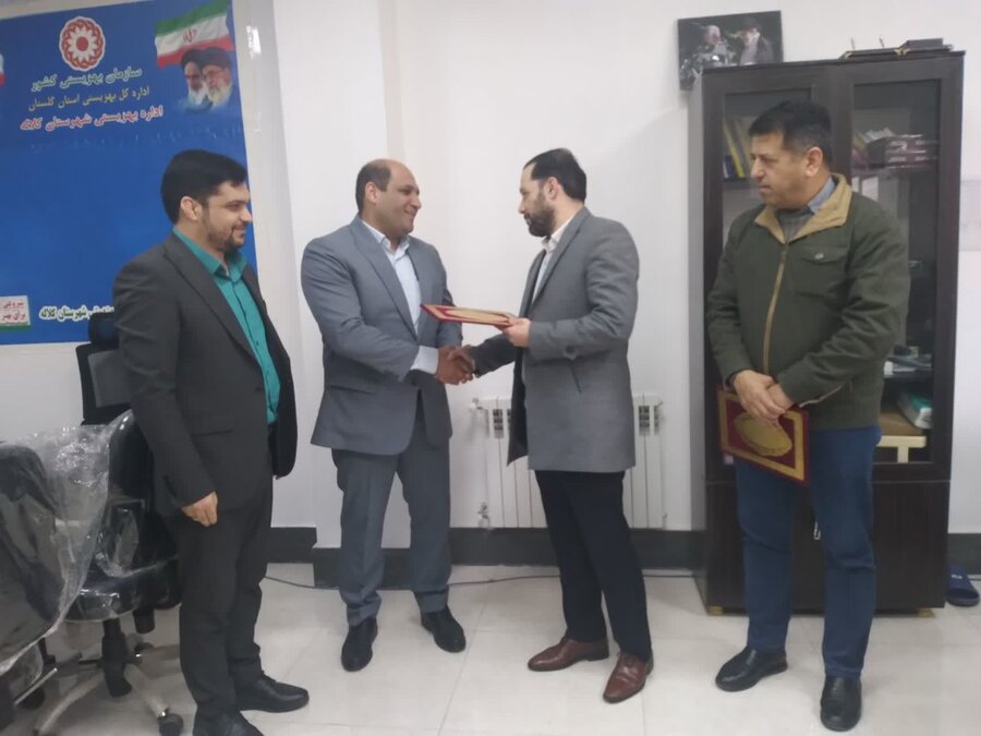 سرپرست جدید بهزیستی کلاله معرفی شد