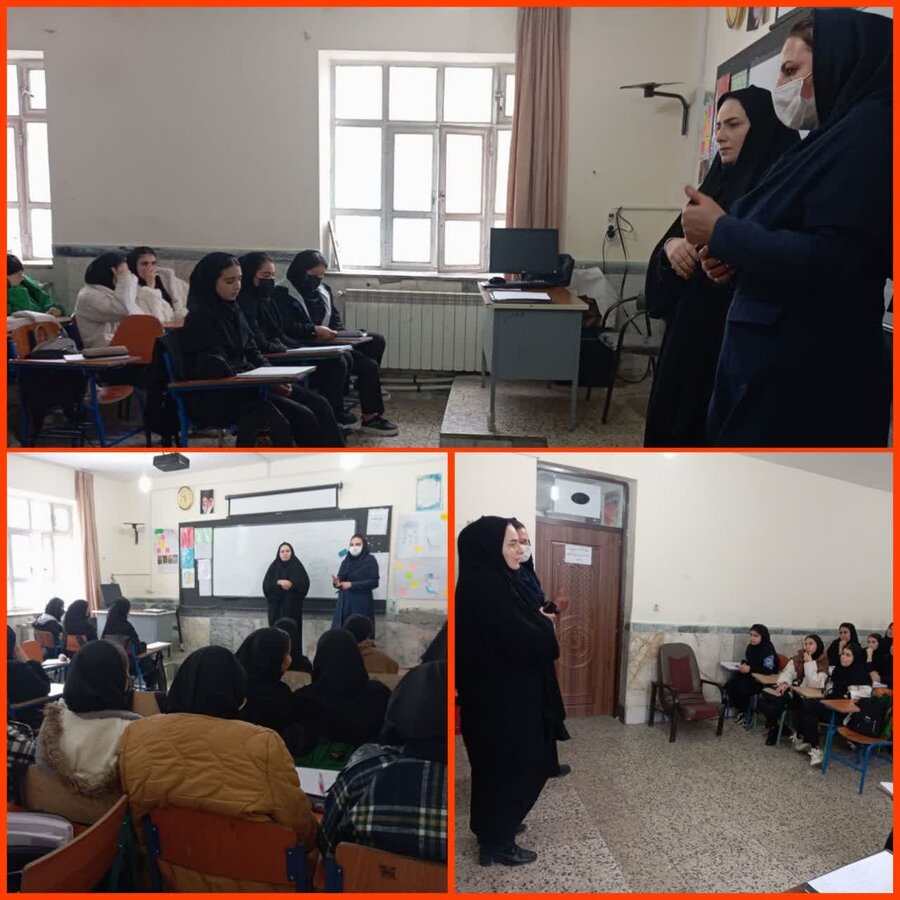 سرعین| برگزاری کلاس پیشگیری از معلولیت‌ها برای دانش‌آموزان پایه دهم و یازدهم در شهرستان سرعین