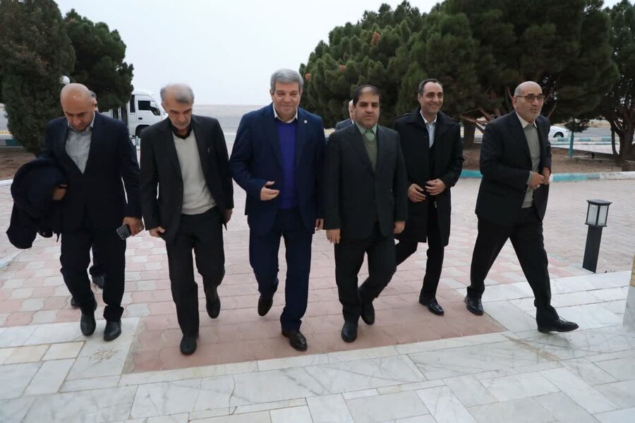 حضور سید جواد حسینی معاون وزیر و رئیس بهزیستی کشور در استان یزد