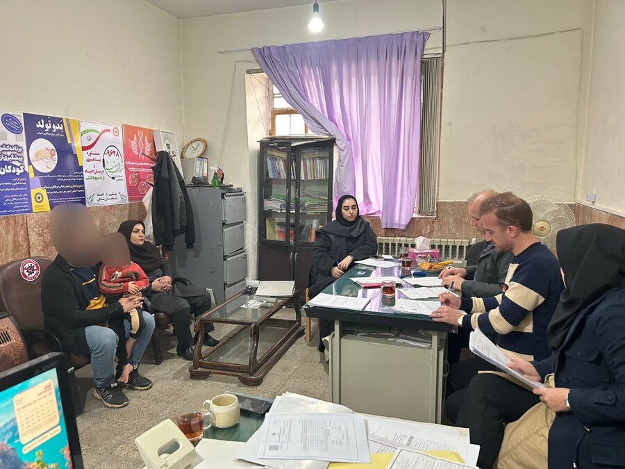 گرمی| برگزاری کمیسیون پزشکی ذهنی و بینایی در شهرستان گرمی