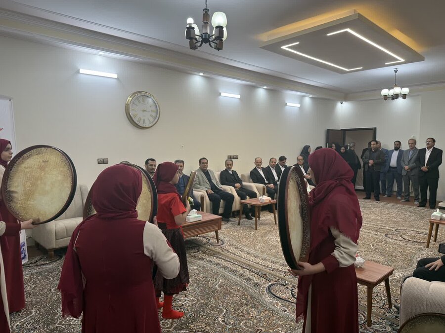 افتتاح مراکز حرفه‌آموزی «مهتاب آسمانی» و توانبخشی معلولین «رز»