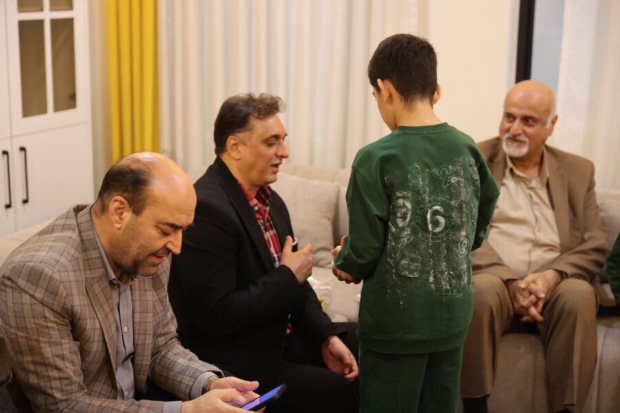 بازدید معاون اجرایی رئیس جمهور از مرکز نگهداری پسران خانه آفتاب