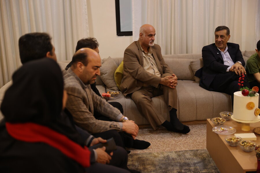 بازدید معاون اجرایی رئیس جمهور از مرکز نگهداری پسران خانه آفتاب