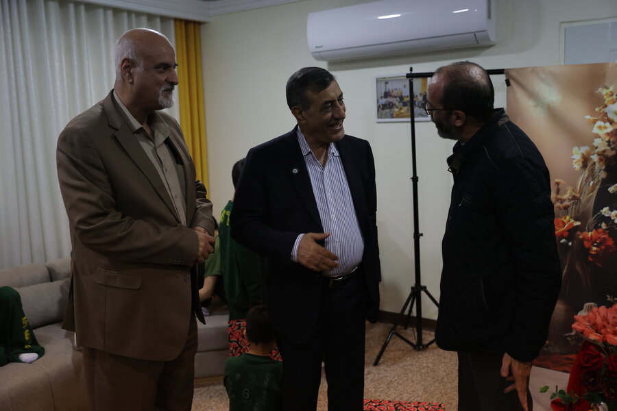 بازدید معاون اجرایی رئیس جمهور از مرکز نگهداری پسران خانه آفتاب