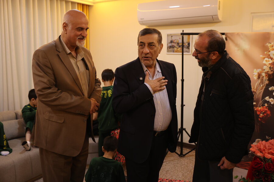 بازدید معاون اجرایی رئیس جمهور از مرکز نگهداری پسران خانه آفتاب