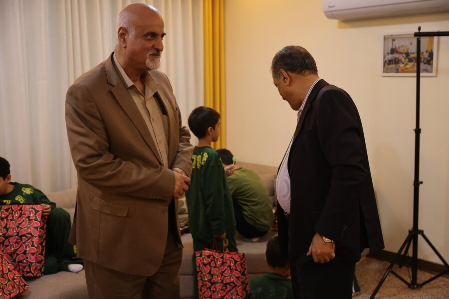 بازدید معاون اجرایی رئیس جمهور از مرکز نگهداری پسران خانه آفتاب