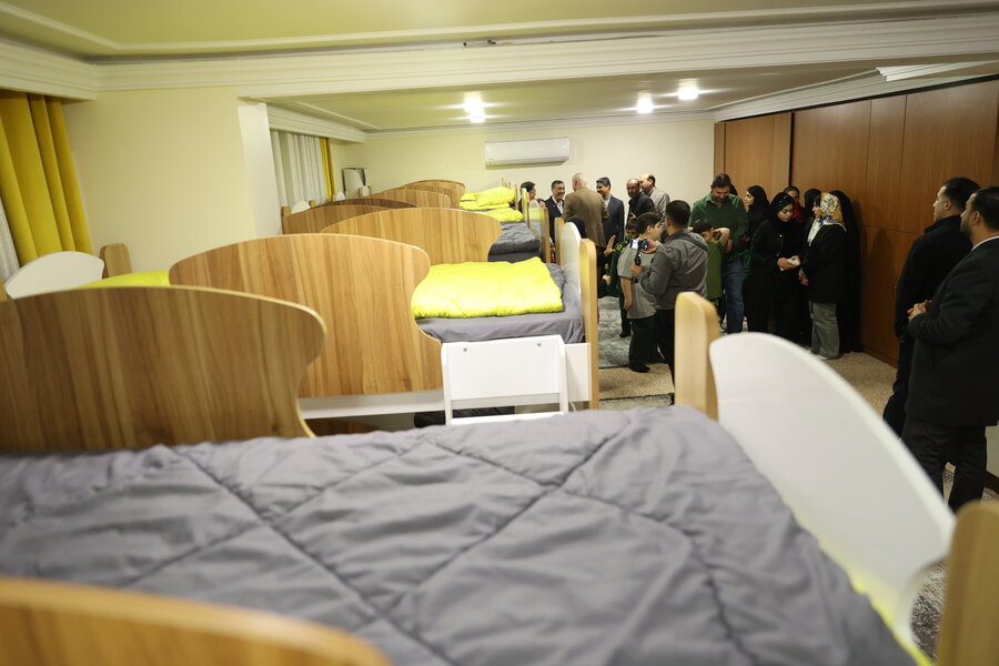 بازدید معاون اجرایی رئیس جمهور از مرکز نگهداری پسران خانه آفتاب