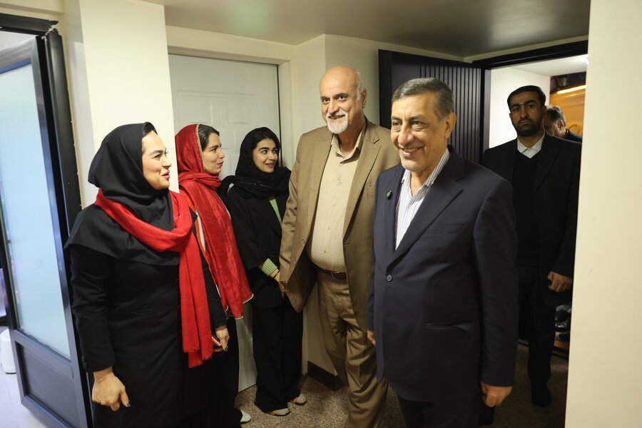 بازدید معاون اجرایی رئیس جمهور از مرکز نگهداری پسران خانه آفتاب