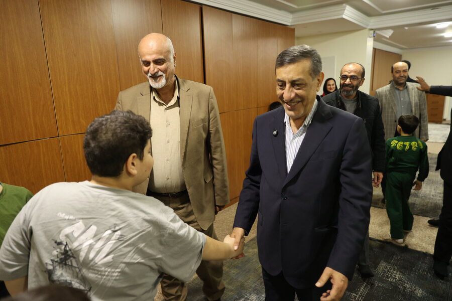 بازدید معاون اجرایی رئیس جمهور از مرکز نگهداری پسران خانه آفتاب