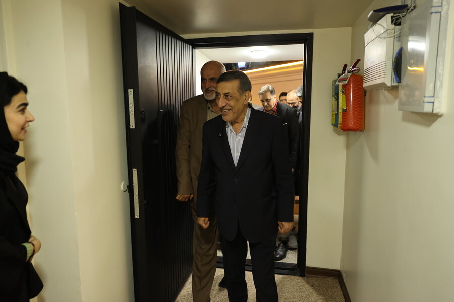 بازدید معاون اجرایی رئیس جمهور از مرکز نگهداری پسران خانه آفتاب