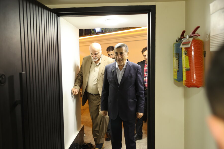 بازدید معاون اجرایی رئیس جمهور از مرکز نگهداری پسران خانه آفتاب