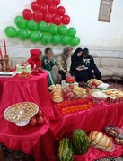 برگزاری مراسم شب یلدا در مرکز شبانه‌روزی کودکان بی‌سرپرست بهزیستی شهرستان شوشتر