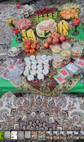 برگزاری آیین پیشواز شب یلدا در خانه محبت فسا با حضور هنرمندان و اهالی شعر و ادب