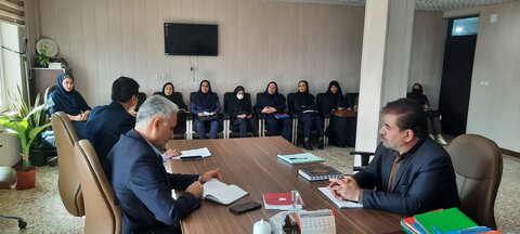 جلسه بررسی اشتغال، مسکن و توانمندسازی مددجویان در ماهشهر