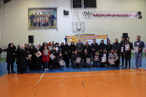 گزارش تصویری ا برگزاری اختتامیه جشنواره  ورزش بازیهای بومی ومحلی  ویژه افراد دارای معلولیت مناطق روستایی بلند همتان بهزیستی استان مرکزی