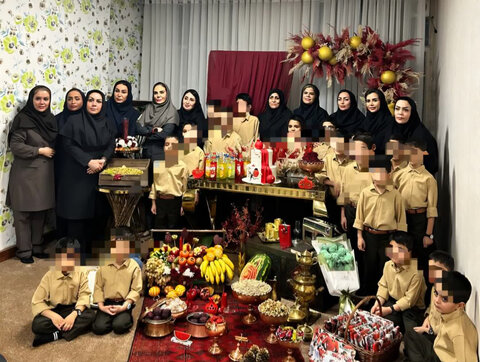 یلدا؛شبی به رنگ لبخند در مراکز تحت نظارت بهزیستی کرج