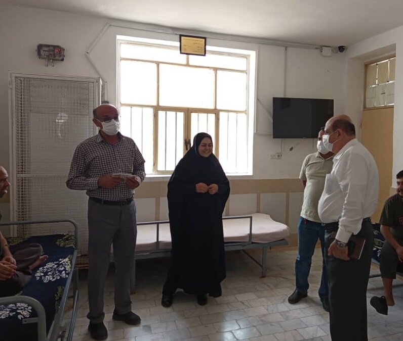 بستک | بازدید سرزده رئیس اداره بهزیستی از مرکز جامع توانبخشی خیرالنساء عباسی