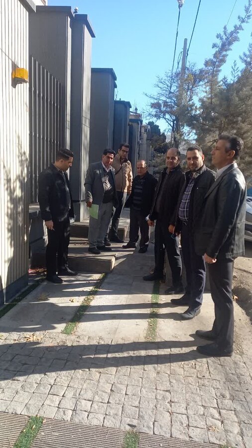 بررسی میدانی وضعیت مناسب‌سازی ابنیه عمومی شهرستان کرج