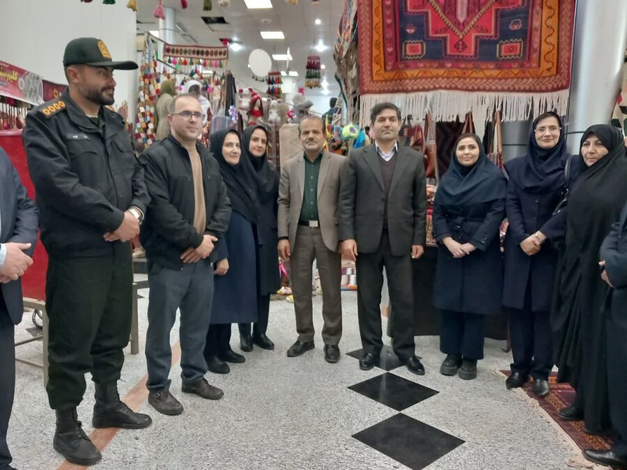 نمین| برگزاری نمایشگاه صنایع‌دستی و تولیدات زنان در شهرستان نمین و شهر عنبران همزمان با گرامیداشت شب یلدا