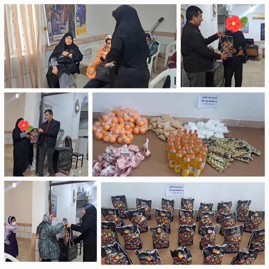 آزادشهر| یلدای مهربانی در آزادشهر