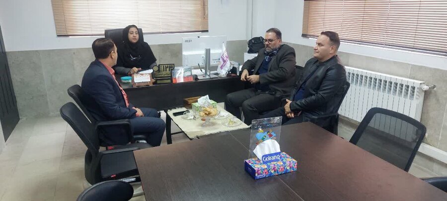 آزادشهر | جلسه مشترک تربیت بدنی با بهزیستی شهرستان