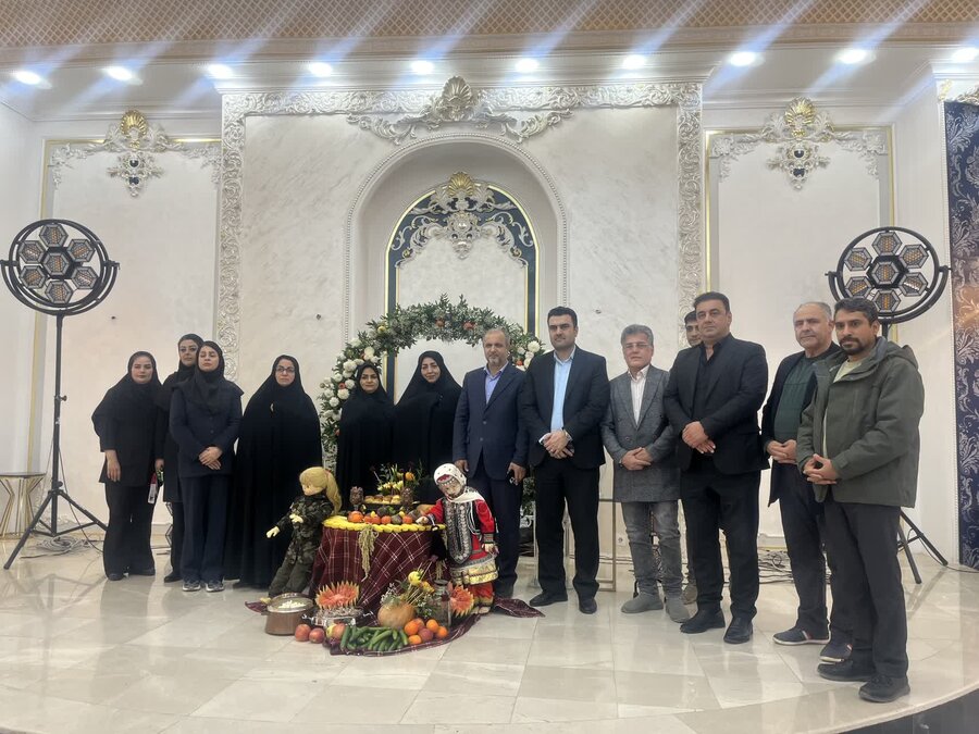 برگزاری جشن شب یلدا ویژه فرزندان مقیم مراکز نگهداری بهزیستی گلستان