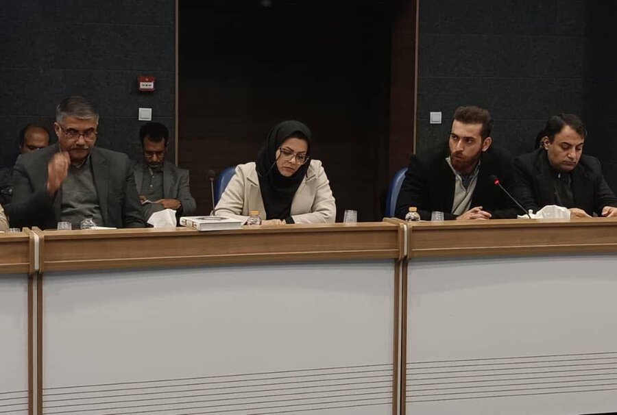 حضورمعاون اشتغال بهزیستی در جلسه کارگروه اشتغال استانداری