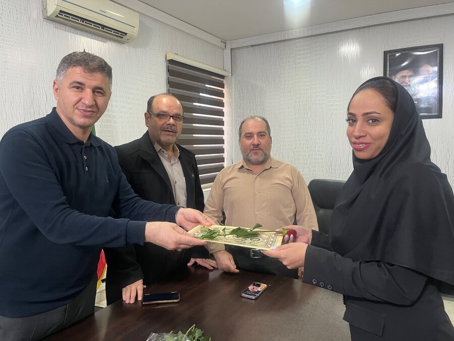 پیشوا | تقدیر از پرسنل اداره بهزیستی به مناسبت گرامیداشت روز زن و شب یلدا