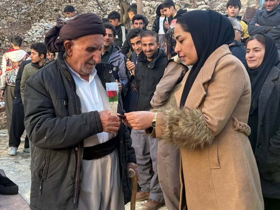 شورای ساماندهی سالمندان در روستای دره‌کی سروآباد برگزار شد 