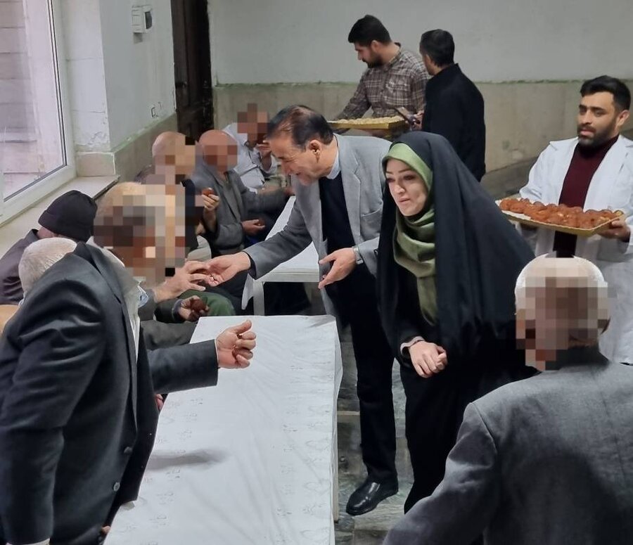 «یلدای مهربانی در کنار برکت‌های شهر؛ دیدار رئیس بهزیستی سلماس با سالمندان مرکز فاطمه‌الزهرا (س)»
