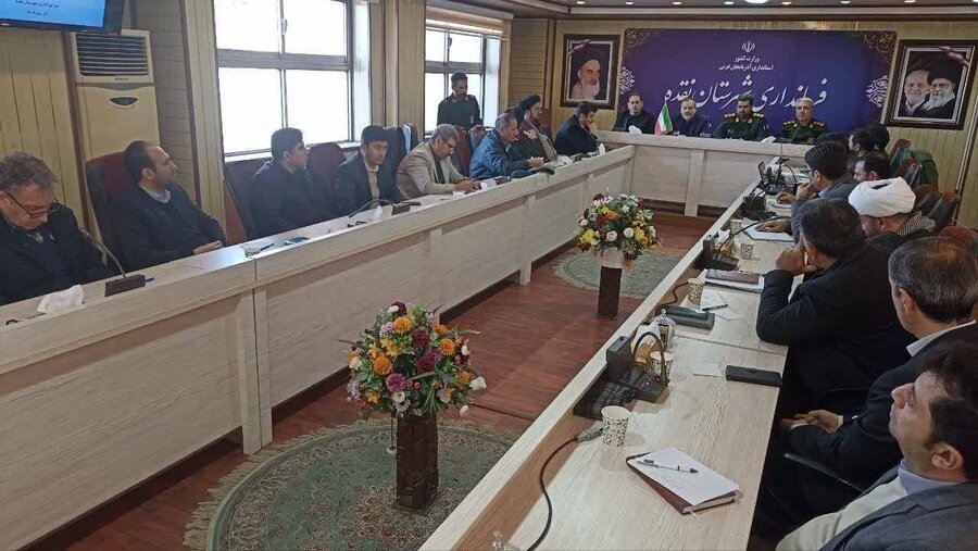 چهارمین جلسه شورای اداری شهرستان نقده برگزار شد