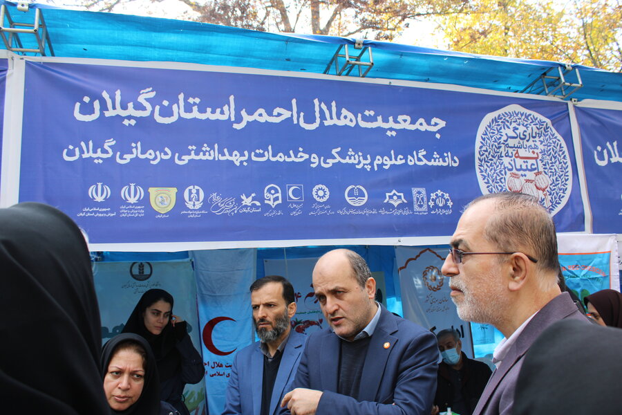 برپایی نمایشگاه پیشگیری از اعتیاد در سبزه‌میدان رشت با مشارکت دستگاه‌های اجرایی و نهادهای مردمی