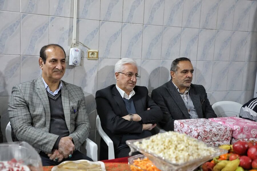 حضور یلدایی استاندار خراسان شمالی در مرکز سالمندان پردیس بجنورد