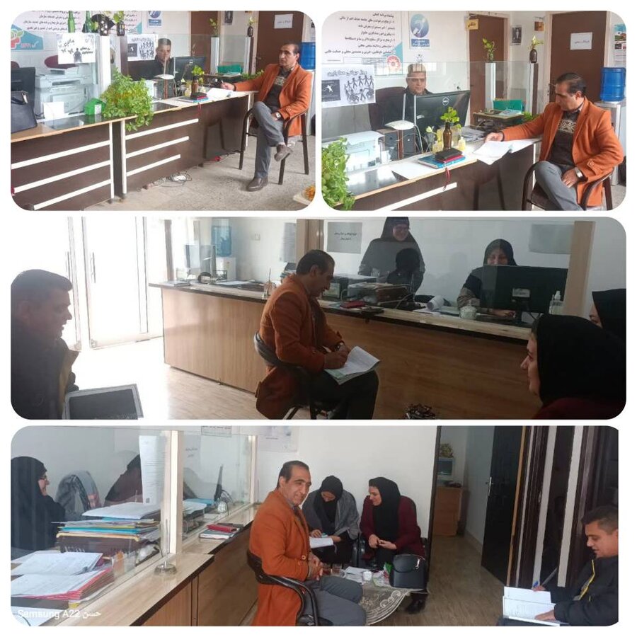 بازدید تیم نظارتی بهزیستی شهرستان قاینات از مراکز مثبت زندگی بخش نیمبلوک