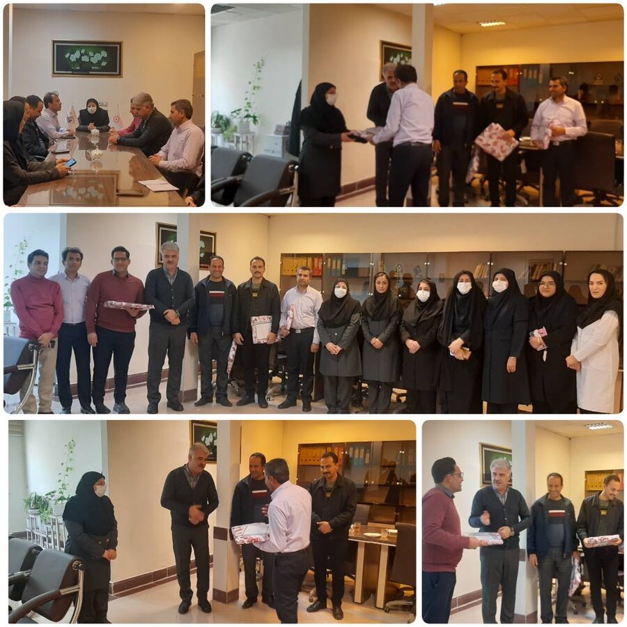 تجلیل از تلاش های شبانه روزی رانندگان اورژانس اجتماعی و مجتمع حمایتی الزهرا(س)