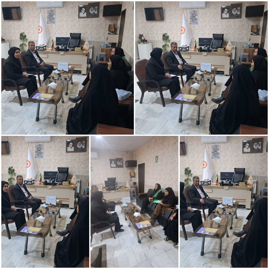 جلسه بررسی چالش‌ها و مشکلات اجرای طرح غربالگری بینایی کودکان ۳تا ۶ سال